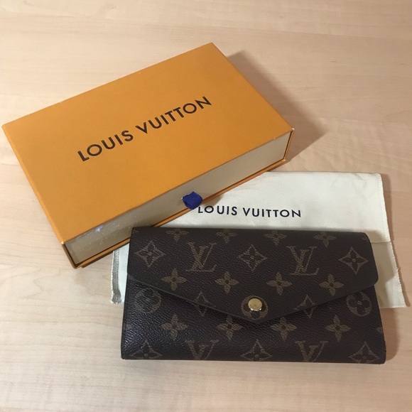 Louis Vuitton Handbags - Louis Vuitton Monogram Sarah Long Wallet # MI 0076